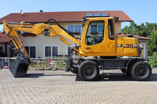 11t - 12.9t Mobilbagger mieten in Hannover