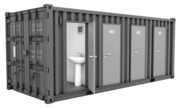 WC-Container mieten in Gelsenkirchen
