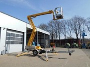 18m bis 21m Anhängerbühnen elektro mieten