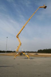 36m - 42m Raupen-Arbeitsbühne diesel mieten