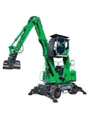 Umschlagmaschine 7m - 9m diesel mieten