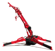 5.1t - 6t Miniraupenkran mieten