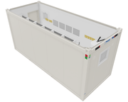 Dusch-Container 20' mieten