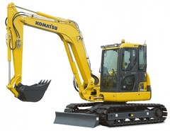 7t - 9t Raupenbagger mieten