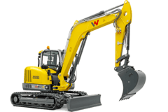 09t - 12t Raupenbagger mieten