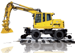 2-Wege-Bagger mieten