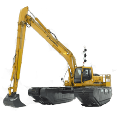 Amphibienbagger mieten